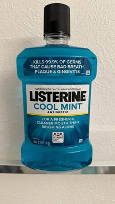 Listerine Cool Mint Antiseptic Mouthwash/Mouth Rinse for Bad