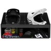 Metal Helmet Storage Cabinet, Wall-Mounted Dual Aluminum Helmet Bay Shelf Holder, Storage Cabinet Organizer for Shop, Garage, Warehouse, Basement - 3 of 4
