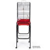 Prevue Pet Products Bird Cage Stand with Shelf in Black - 4 of 4