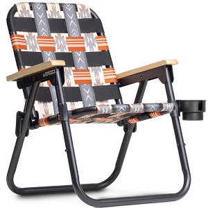 GoSports Outdoors WOVN Beach Backpack Chair - Premium Folding Camping Chair - 1 of 4