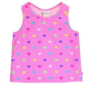 RuffleButts Girls UPF50+ Active Tank Top - 1 of 4