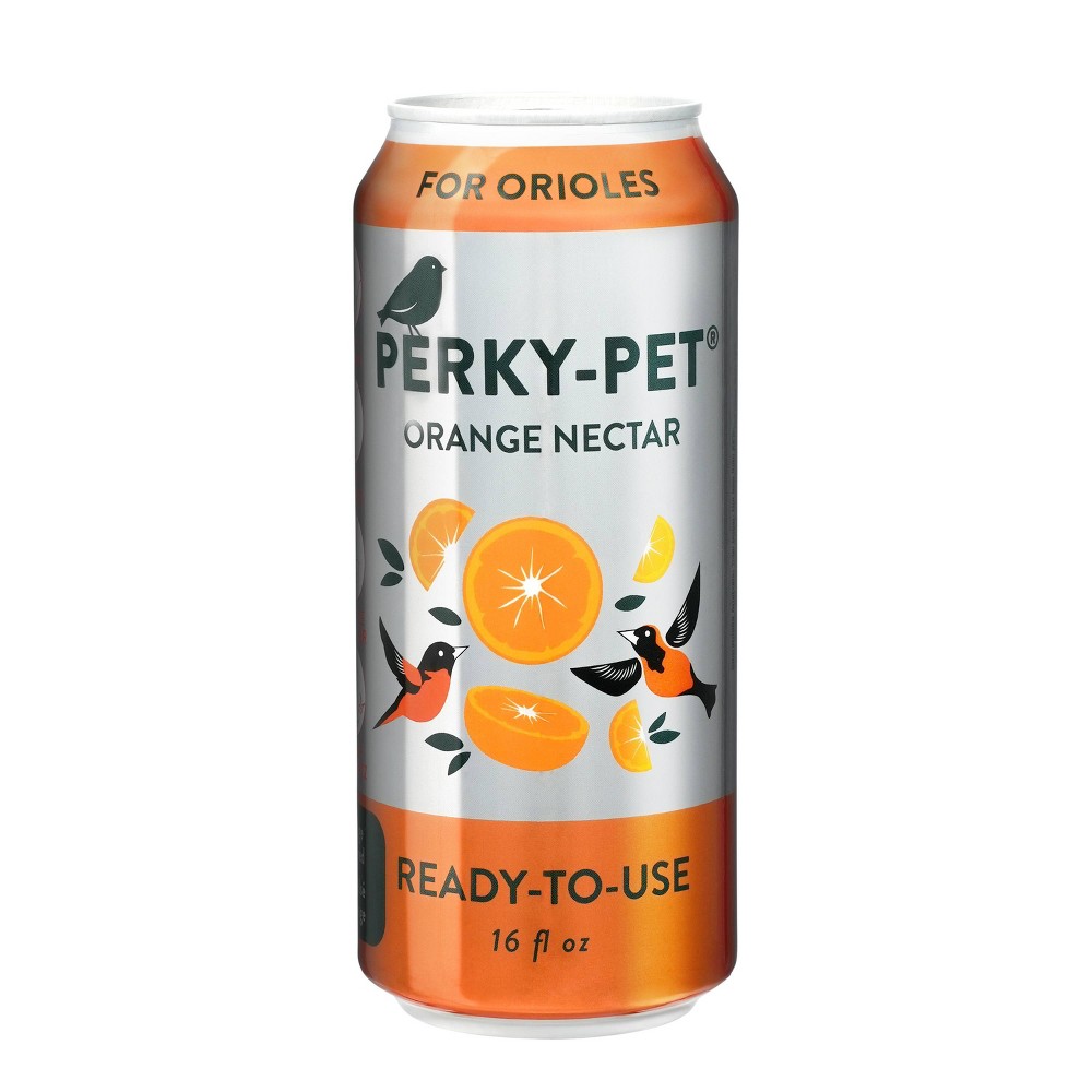 Photos - Bird Food Perky-Pet 16oz Ready-to-Use Orange Nectar Can for Orioles