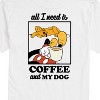 Men's - Disney - Coffee and My Dog Short Sleeve Graphic T-Shirt - 2 of 4