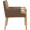 Meridian Furniture,Aimee Vegan Leather Dining Arm Chair - 4 of 4