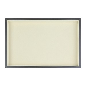 Unique Bargains Velvet Black Jewelry Display Container with Removable Dividers - 1 of 4