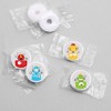 Big Dot of Happiness Gear Up Robots - Birthday Party or Baby Shower Round Candy Sticker Favors - Labels Fits Chocolate Candy (1 sheet of 108) - 3 of 4