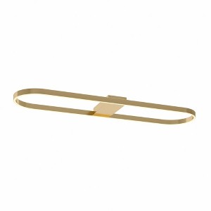 AFX Glo 1 - Light Semi-Flush Mount in  Satin Brass - 1 of 1