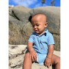 Gender Neutral Boy's Helford Woven Onesie - ME & HENRY - 2 of 2
