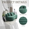 CAVINAS Lazy Sofa Corduroy Bean Bag Chair Lounger,High Back Bean Bag Couch,Accent Chairs for Living Room - 2 of 4