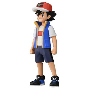 Pokemon Takara Tomy Pokemon Moncolle Trainer Collection (Ash Ketchum), Pokemon Figure, Toy, Ages 4 and Up, Toy Safety Standards, ST Mark Certified, - 1 of 4