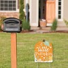 Big Dot of Happiness Little Pumpkin - Outdoor Lawn Sign - Fall Birthday Party or Baby Shower Yard Sign - 1 Piece - 2 of 4