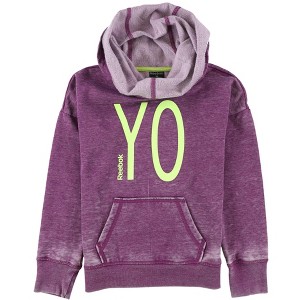 Reebok Girls Cowl-Neck Yoga Sweatshirt - 1 of 2