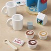 Melissa & Doug 11-Piece Brew and Serve Wooden Coffee Maker Set - Play Kitchen Accessories - image 4 of 4