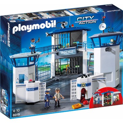 Playmobil City Action Police Headquarters with Prison 6919 Playset 256pcs