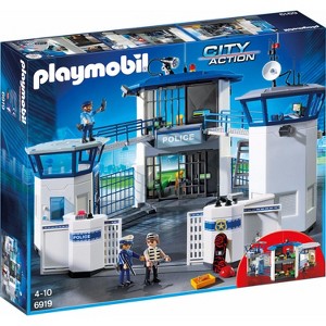 Playmobil City Action Police Headquarters with Prison 6919 Playset 256pcs - 1 of 4