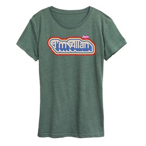 Women's - Barbie - I'm Allen Short Sleeve Graphic T-Shirt - 1 of 4