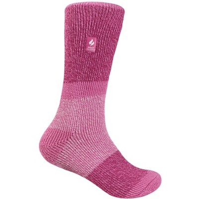 Kids' Scarlet ORIGINAL™ Block Twist Crew Sock