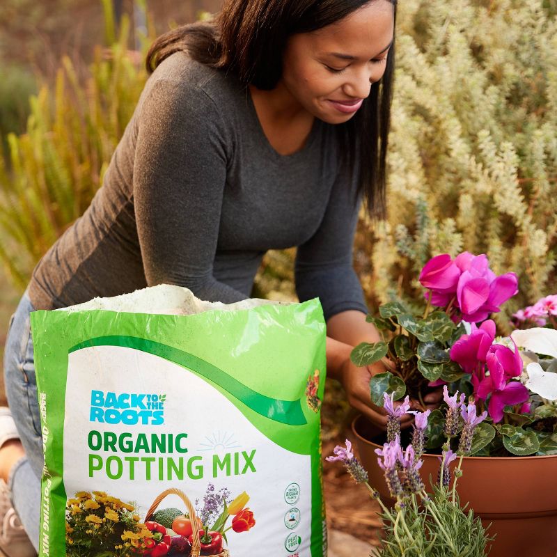 Back to the Roots 25.7qt Organic Potting Mix All Purpose Specialty Blend, 3 of 13