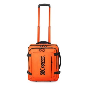 New York Xpress TA-069 Underseat Carry on Luggage Airplane Approved,Water Repellent, 17" - 1 of 4