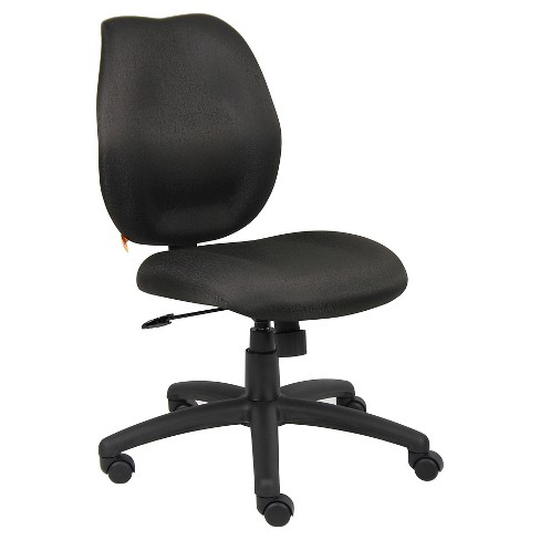 Posture Chair With Adjustable Arms Black - Boss Office Products : Target