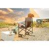 DSVIMOY Outdoor Portable Chairs, Folding Chair with Cup Holder, Portable Chair for Outdoor Travel Lawn Backyard, Gray, 24.41"*25.98"*37.01" - 3 of 4
