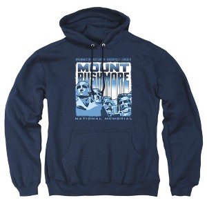 Men's Mount Rushmore National Memorial Colossal Sculpture Pull-Over Hoodie - 1 of 4