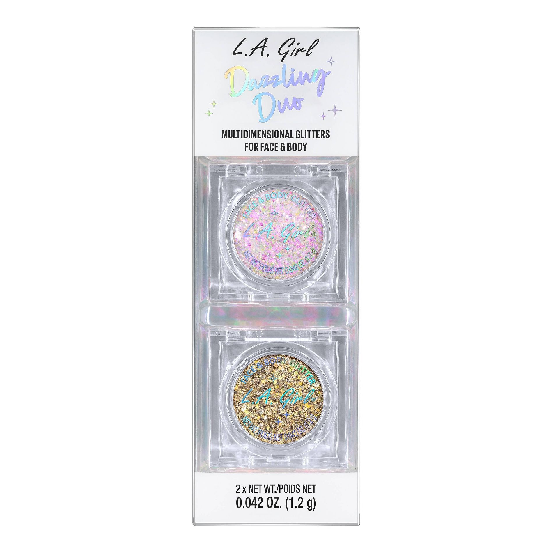 L.A. Girl Dazzling Duo - Twilight & Twinkles - 0.04oz