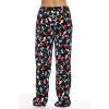 Just Love Womens  Print Plush Fleece Pajama Pants - 3 of 3