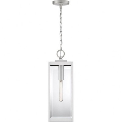 Westover 7'' Stainless Steel Mini Lantern Pendant with Clear Glass