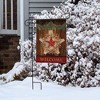 Briarwood Lane Christmas Garden Flag 12x18 For Outdoor Holiday Barnstar Berries For Christmas Garden Flag Flags For Outside - 4 of 4