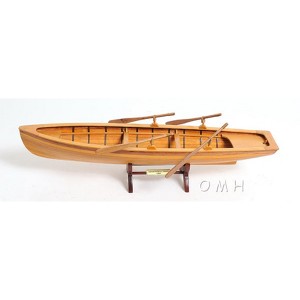 Boston Whitehall Tender Boat Model 6 Inch H – Wooden Rowboat Replica By Old Modern Handicrafts - 1 of 4