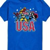 Boys' - Marvel - USA Short Sleeve Graphic T-Shirt - 2 of 4