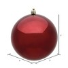 Vickerman Burgundy Ball Ornament - 2 of 4