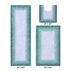 Torrent Collection 3 Piece 100% Soft Cotton Tufted Weave Bath Rug Set, Ombre Pattern, Super Soft & Absorbent, Machine Washable Bathroom Mats - 2 of 4