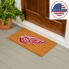 EvergreenNHLDetroit Red Wings Logo Natural Coir 28 x 16 Inches Indoor Outdoor Doormat - 2 of 4