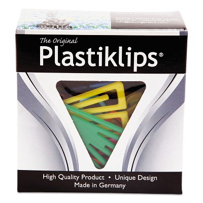 Baumgartens Plastiklips Paper Clips Small Assorted Colors 1 000/Box LP0200