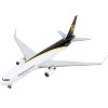 Boeing 767-300F Commercial Aircraft "UPS Worldwide Services" White w/Dark Brown Tail 1/400 Diecast Model Airplane by GeminiJets - 2 of 3