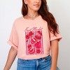 S.W.Smiley Fruit Market Pomegranate - Women's Garment Dyed Graphic T-Shirt - 3 of 4