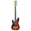 Sawtooth Americana Road Warrior Series Vintage Burst w Aluminum Pickguard Left Handed Electric Bass Guitar - 2 of 4