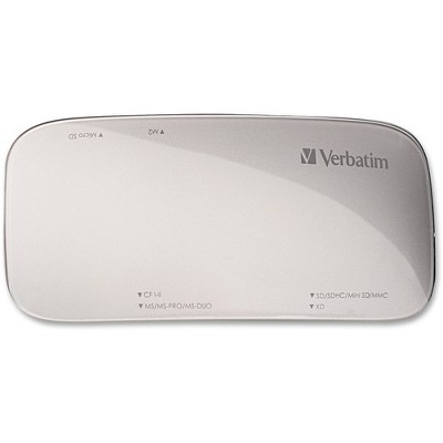 Verbatim Universal Card Reader, USB 3.0 - Silver - USB 3.0