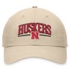 NCAA Nebraska Cornhuskers Unstructured Washed Cotton Twill Hat - Natural - 2 of 4