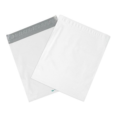 Box Partners Expansion Poly Mailers 10" x 13" x 2" White 100/Case EPM10132