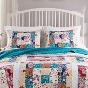 Greenland Home Fashions 2106BKS Harmony King Pillow Shams, 20x36 Inches - 3 of 4