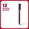 TRU RED Quick Dry Gel Pens Fine Point 0.5mm Asst 12/Pack TR54473 - 2 of 4