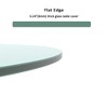 Bencmate Coffee Tables Round Glass Table Top For Living Room, Office, Tabletop Only, Anti-Impact, Heat-Resistant Glass, Clear, 24"*24"*0.24" - 2 of 4
