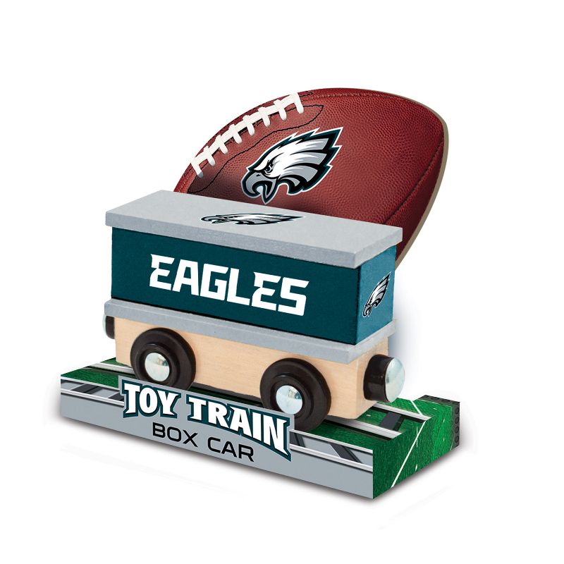 MasterPieces Wood Train Box Car - NFL Philadelphia Eagles, 5 of 7