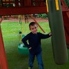 Gorilla Playsets Punching Bag - Green with Yellow Straps - 3 of 3