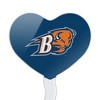 Bucknell Primary Logo Heart Love Cupcake Picks Toppers Decoration Set of 6 - 2 of 4