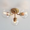 Maxim Lighting Knox 3 - Light Semi-Flush Mount in  Natural Aged Brass - 2 of 3