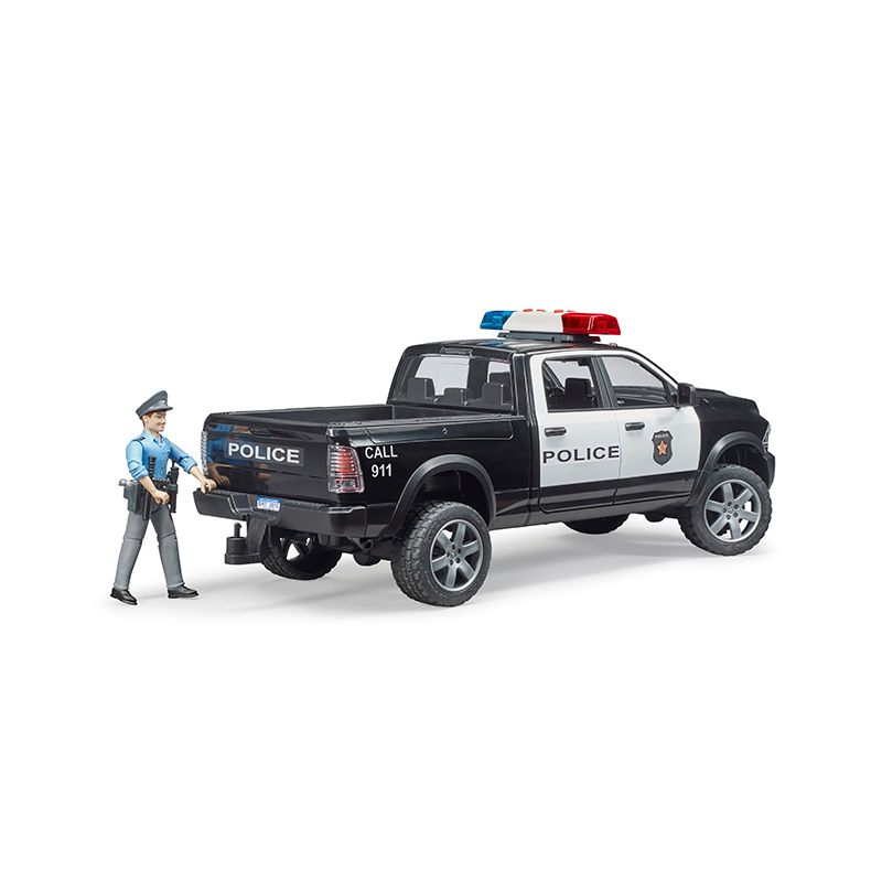 Bruder RAM 2500 Police Truck with Policeman, 3 of 5